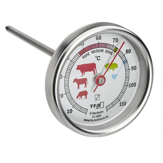 Termometar za roštilj meso ubodni analogni 0+120°C